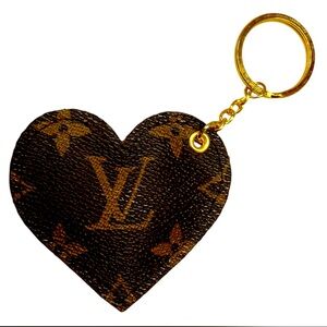 Louis Vuitton upcycled keychain